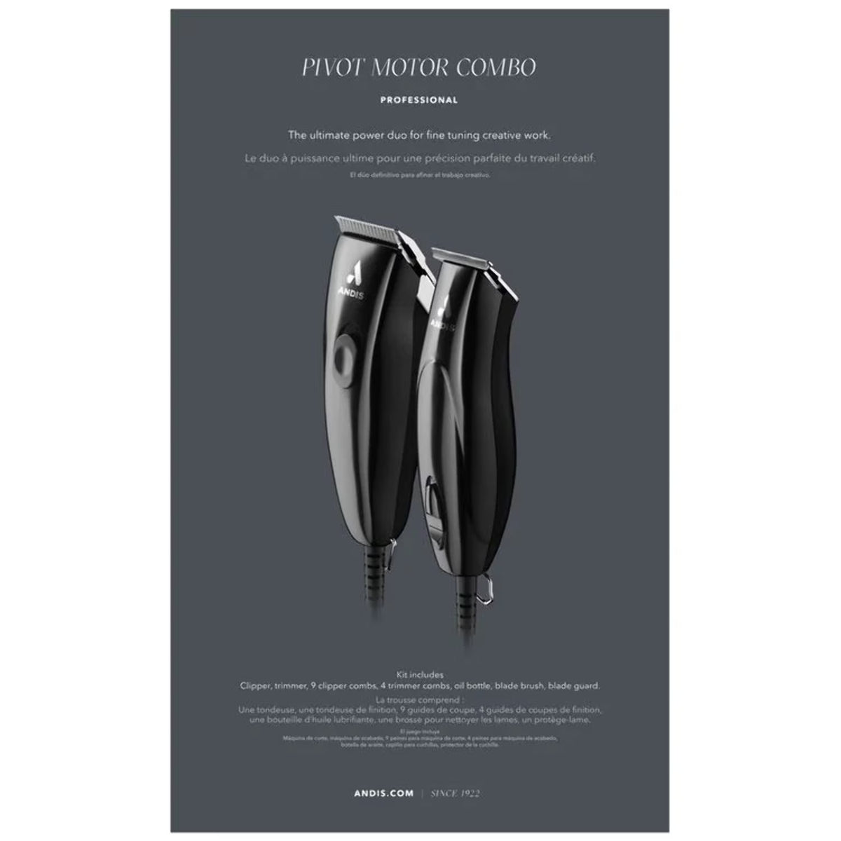 Pivot Motor Combo Clipper Trimmer V14513