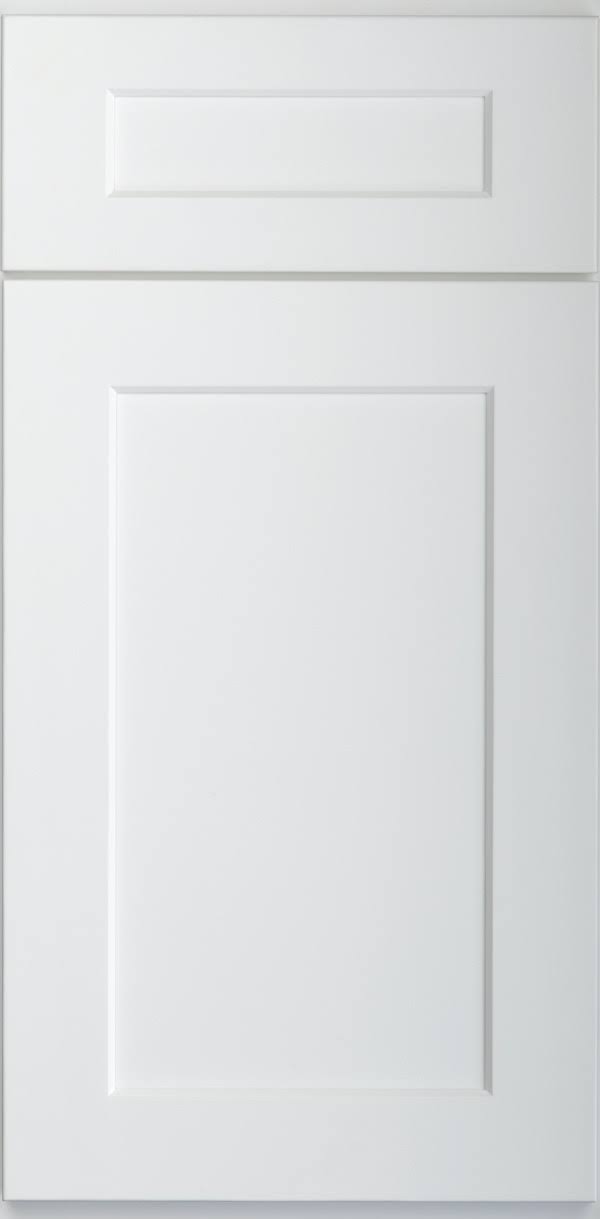 White 2 Doors 2 Shelves Wall Cabinet High-Density Fiberboard O85283