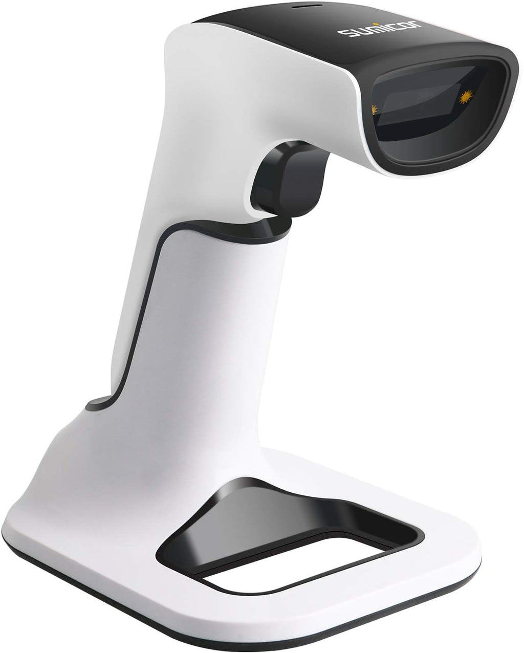 2D Bluetooth Barcode Scanner with Stand, 3 in 1 Wireless & Wired, 1D & 2D, Pack of 2 T353