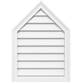 Peaked Top Surface Mount PVC Gable Vent T816