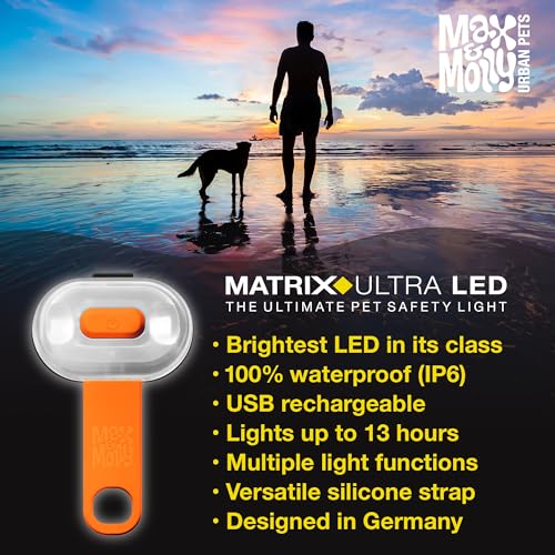 Rechargeable LED Dog Collar Light - Waterproof Silicone Safety Light E183