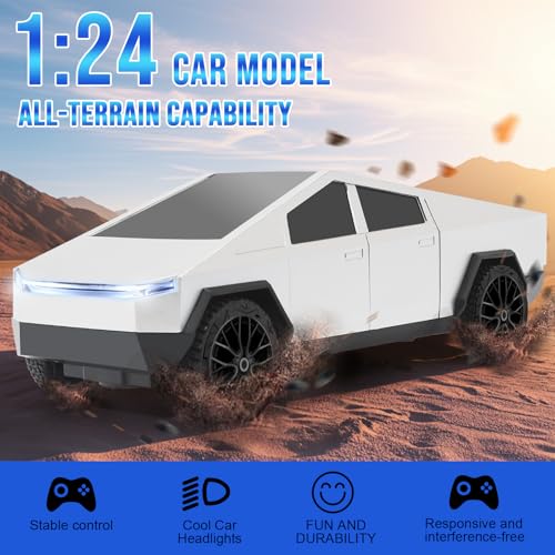 Remote Control Pickup Truck 1/24 Scale Rechargeable Blue E7088