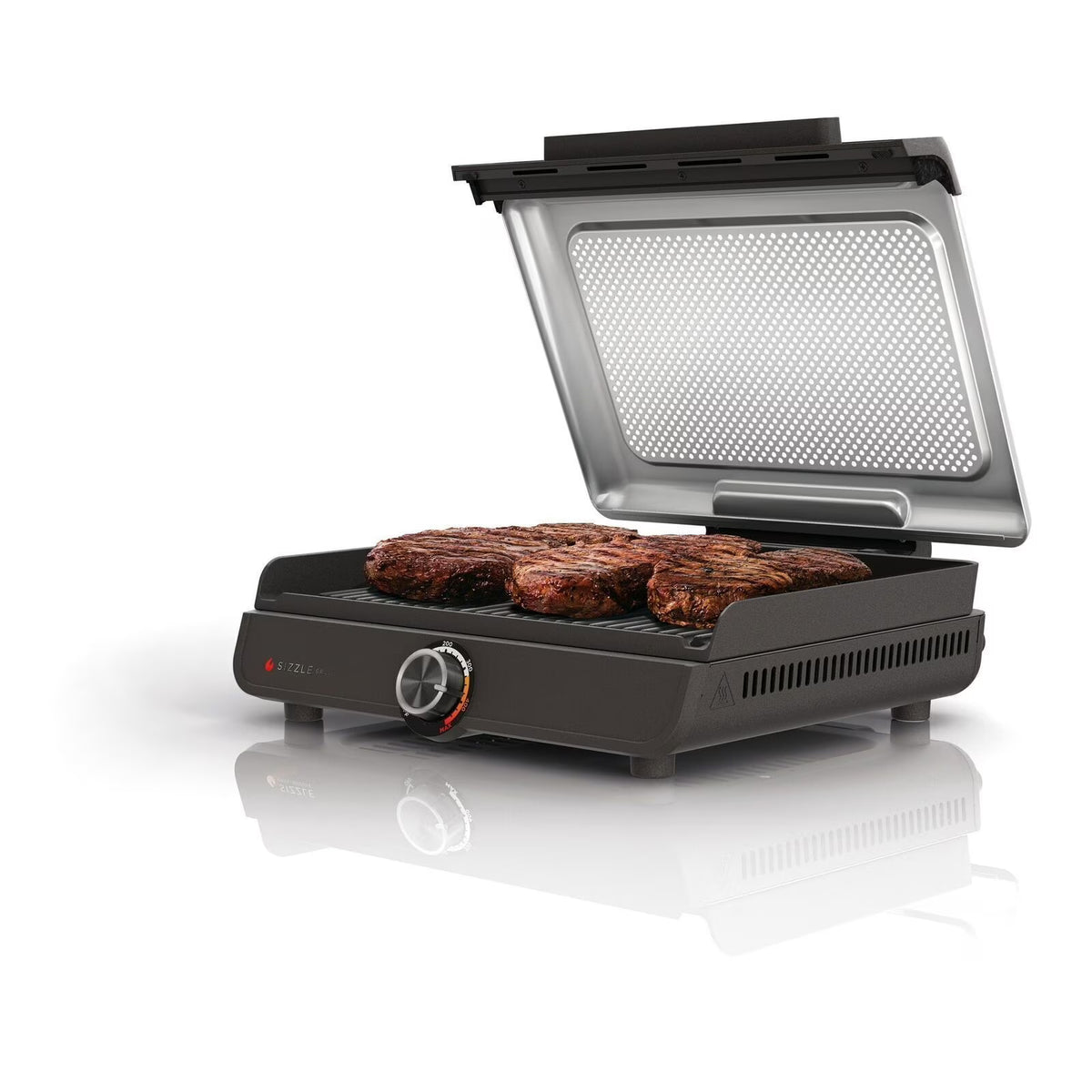 Smokeless Indoor Grill with Nonstick Grill Plate V6575