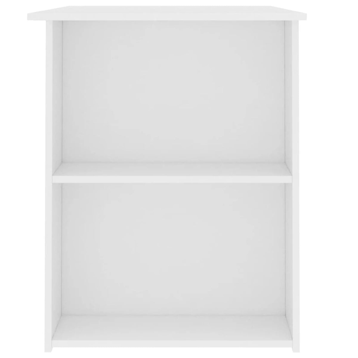 White Engineered Wood Desk J37256