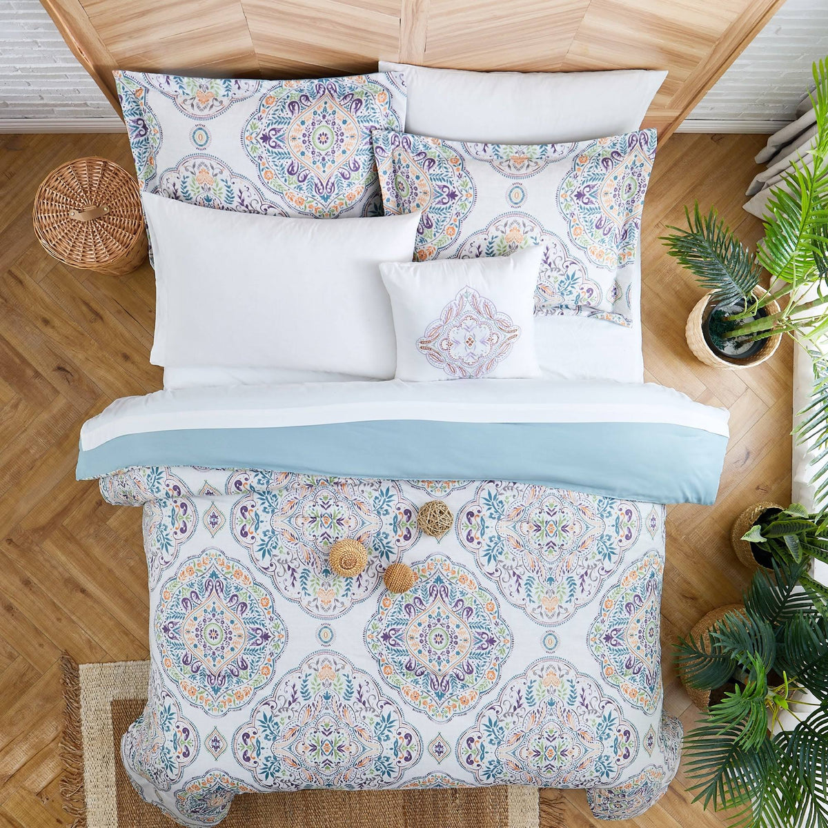 6 Piece Printed Bed Set M532927