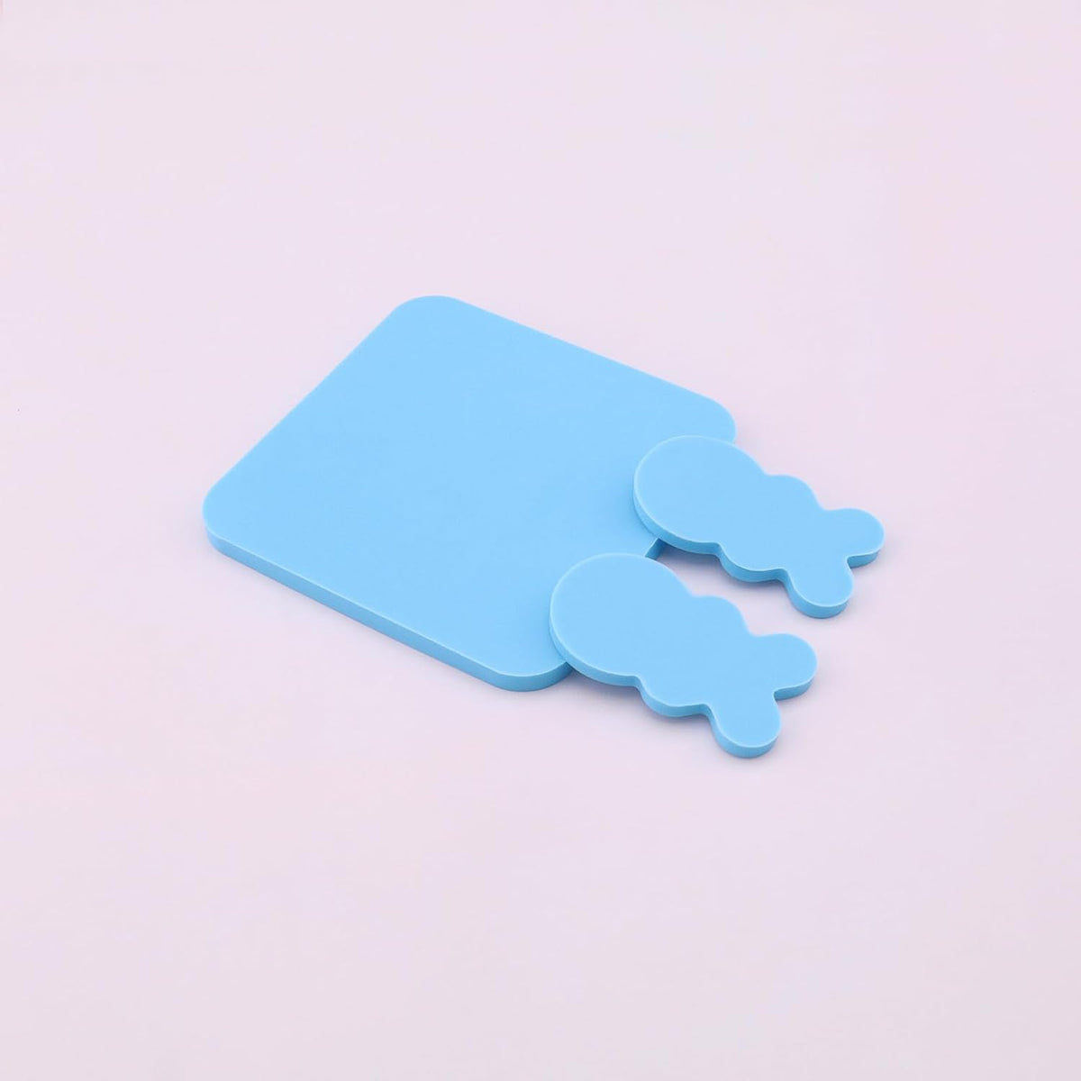 5Pcs Blue Silicone Moulds for Board Game A5172