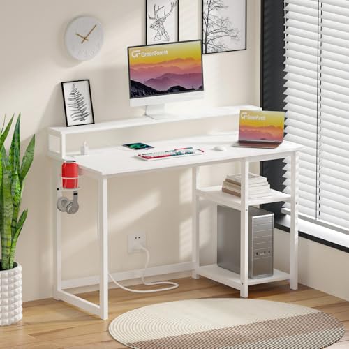 40 inch Computer Desk with Power Outlets X97142