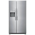 36 IN 25.6 CU FT Stainless Steel Side-by-Side Refrigerator with Water and Ice Dispenser O494004
