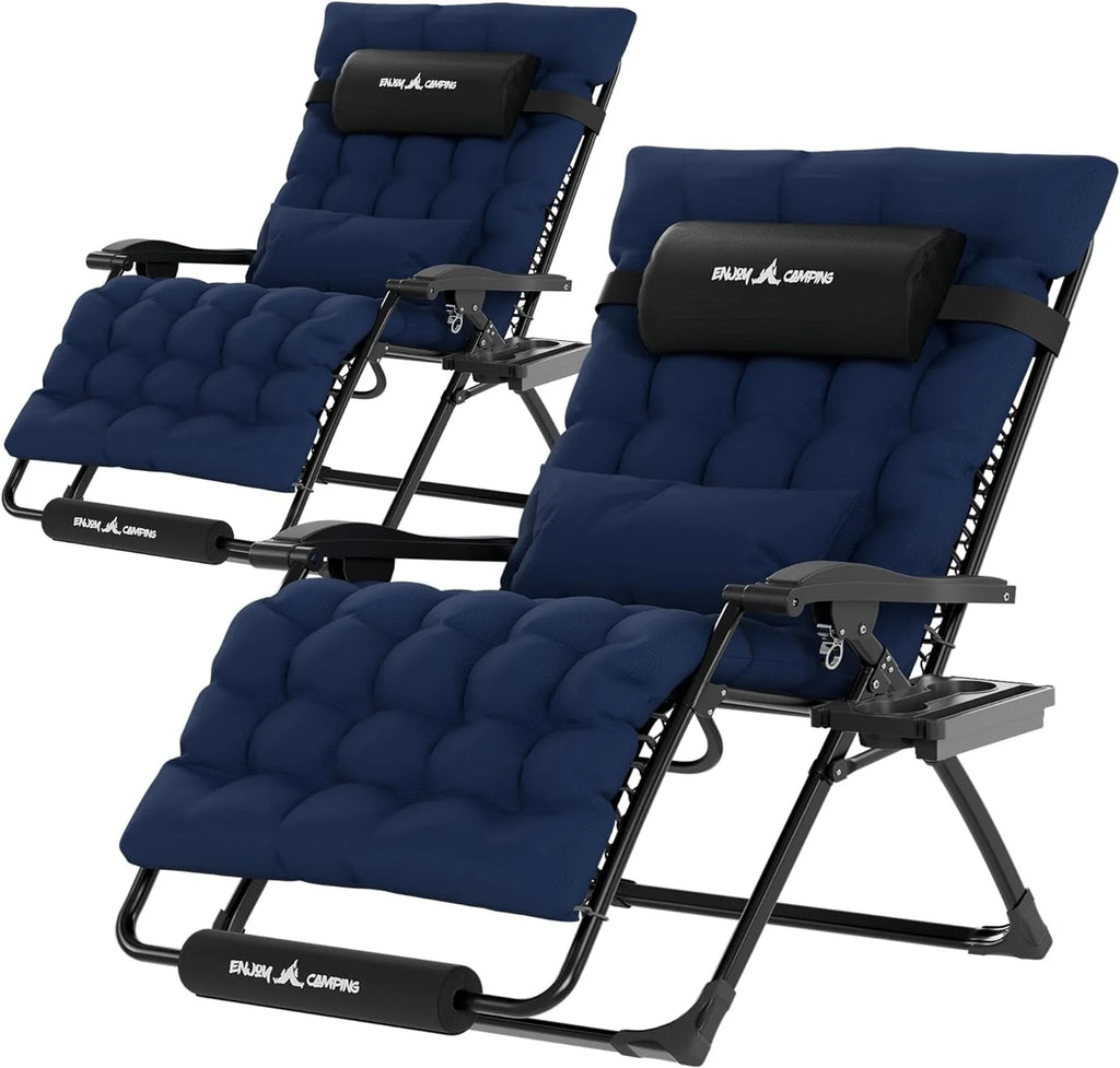 Oversized Zero Gravity Chair Set of 1 Black B71923