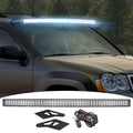 Roof 52" Curved LED Light Bar Mount Bracket Wire Kit T480