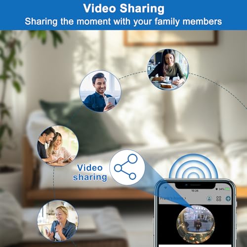 2K HD Wireless Video Doorbell with Chime, Battery Powered L419