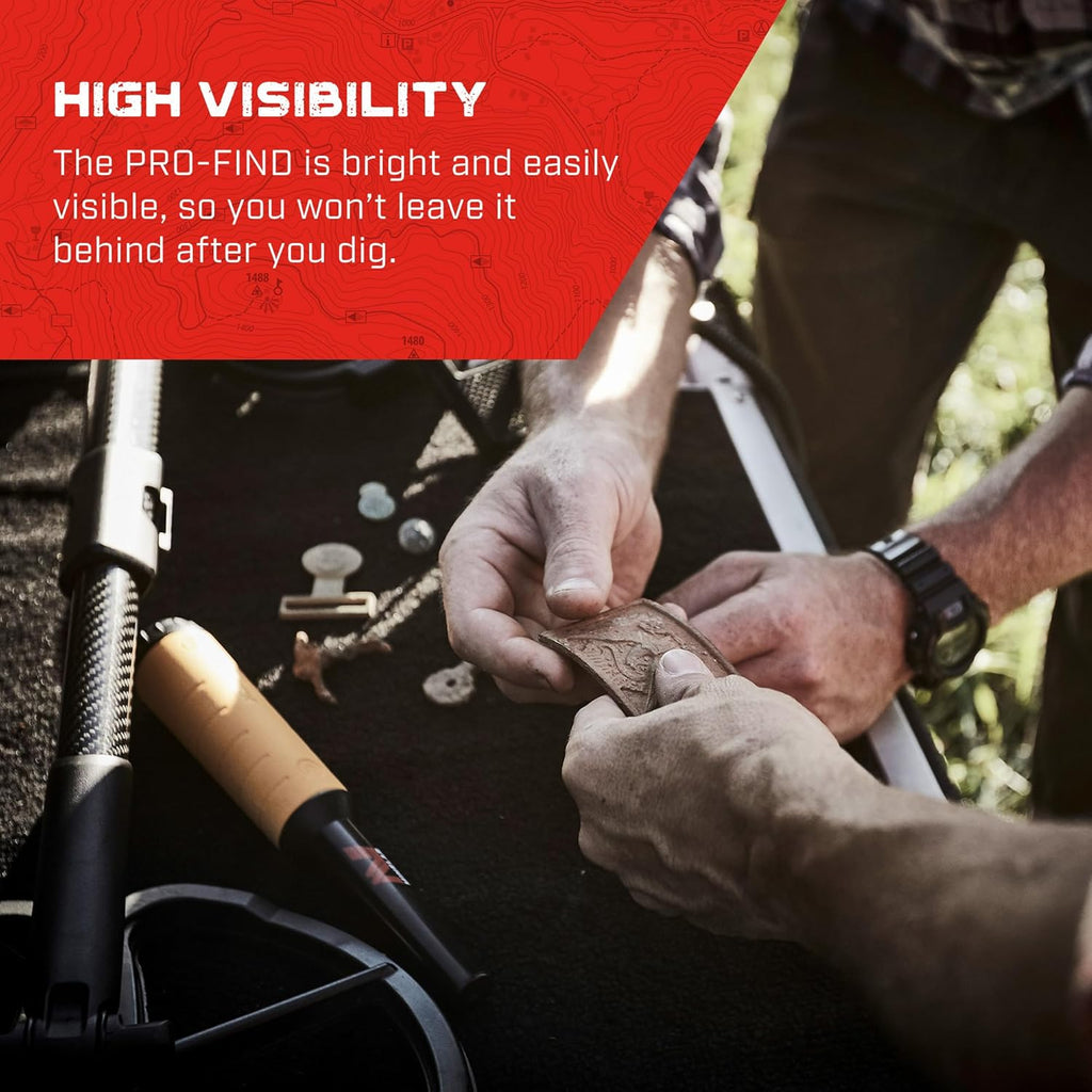 Waterproof Pinpointer Metal Detector with Tone ID & Adjustable Sensitivity K691979