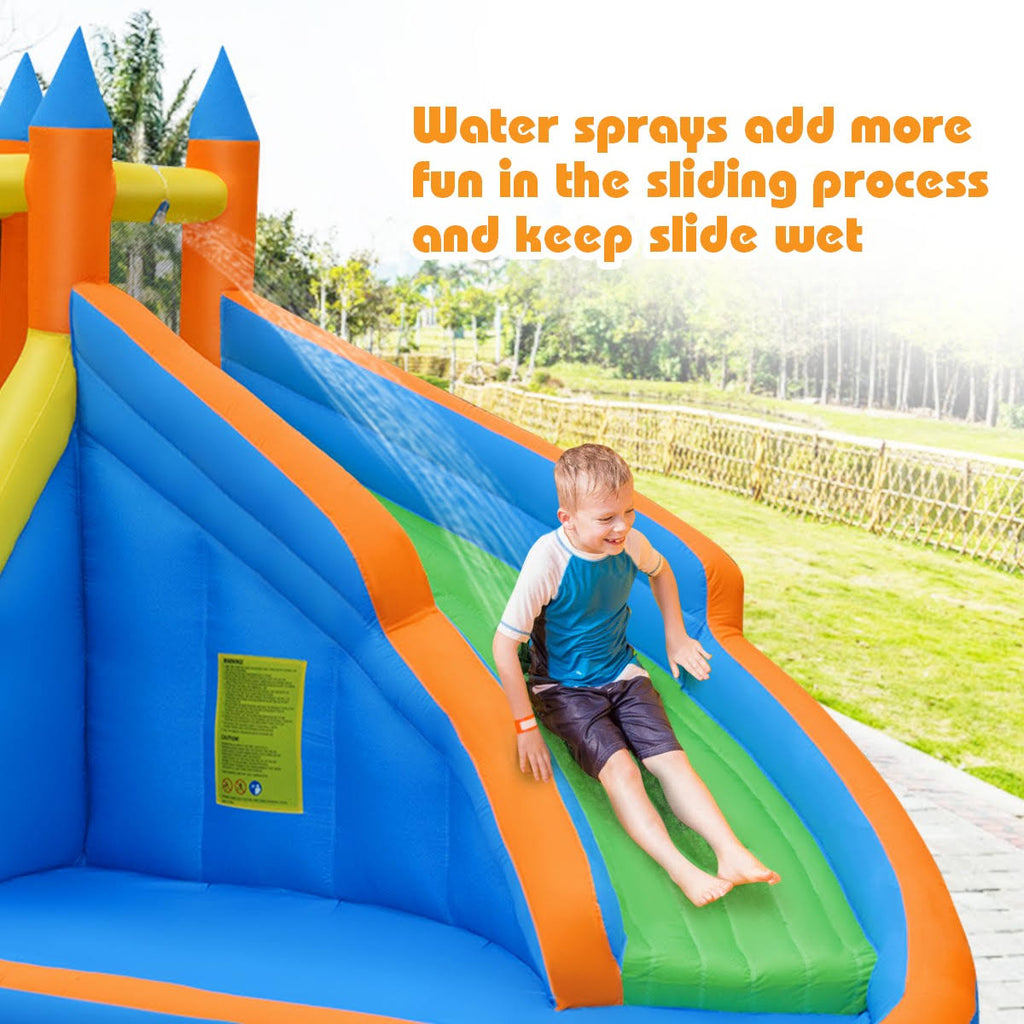 Inflatable Bounce House Water Slide with Blower J834
