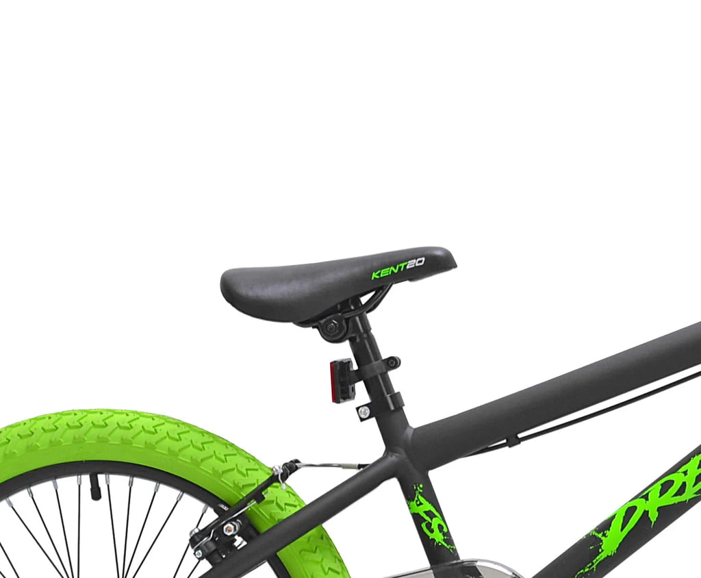 20 in. Green and Black BMX Bike B157