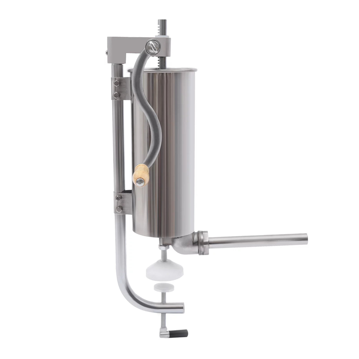 6LBS/3L Stainless Steel Vertical Sausage Stuffer D64371