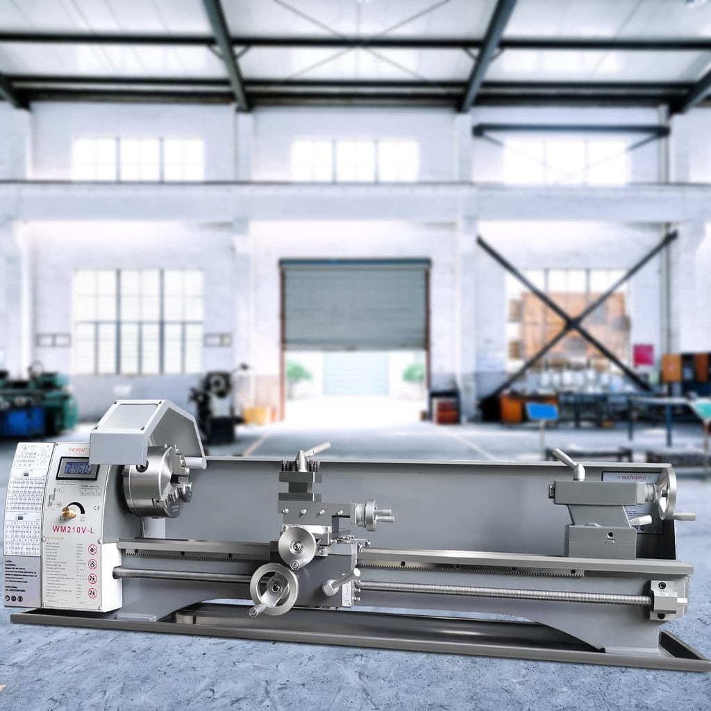 8.3'' x 29.5'' Benchtop Metal Lathe with Tool Box R505050