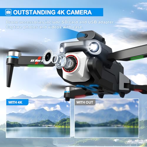 Drone With Camera 4k Wifi Fpv Foldable Under 249g 2 Batteries F530391