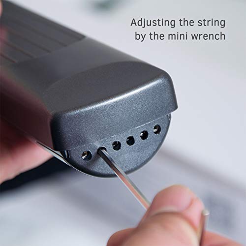 Portable Guitar Chord Practice Tool with Rotatable Chords Chart Screen W3526