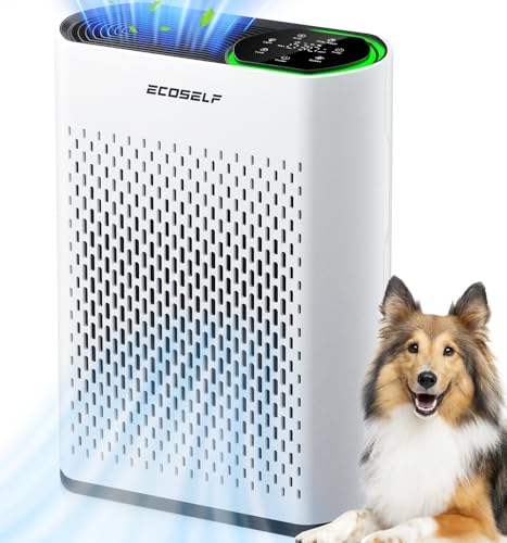 White Air Purifier for Large Room up to 2400 Ft² Q910803