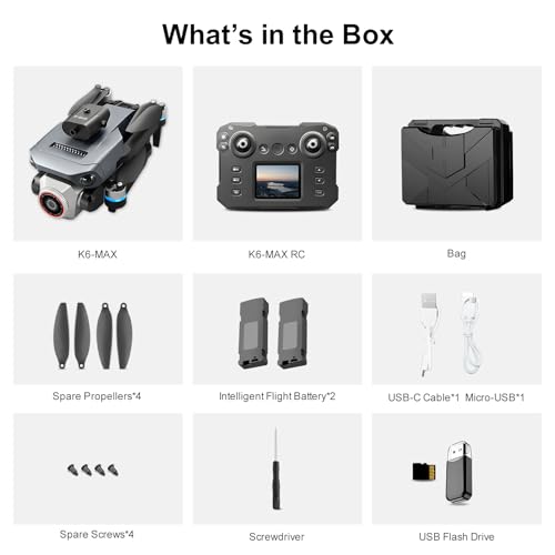 Drone With Camera 4k Wifi Fpv Foldable Under 249g 2 Batteries F530391