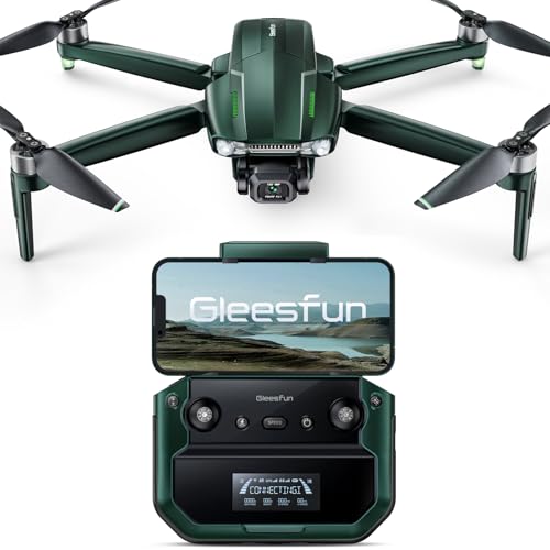 6K Drone with Camera, 4K/30fps Video, 3-Axis Brushless Gimbal, 70mins Flight Time with 2 Batteries, 10000ft Long Range H701