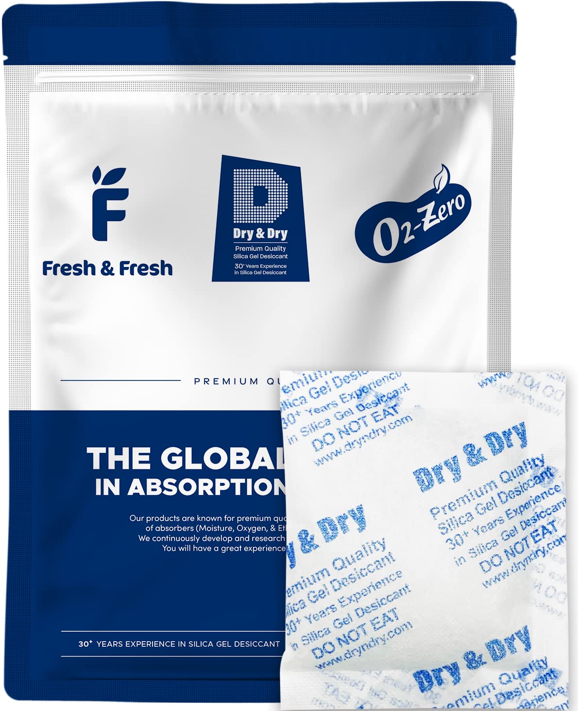 50 Gram 20 Packets Silica Gel Desiccant Packets P6265