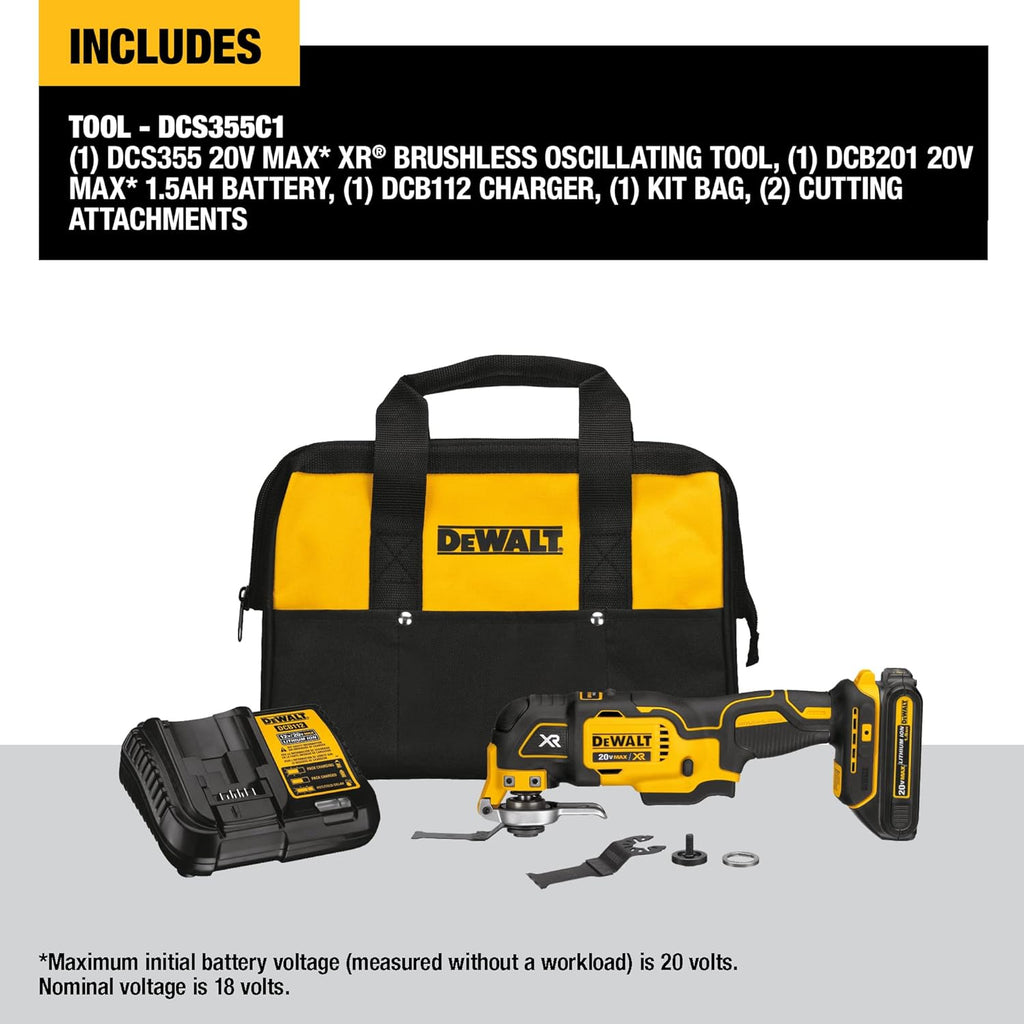 20V Max Brushless Oscillating Tool Kit V17452