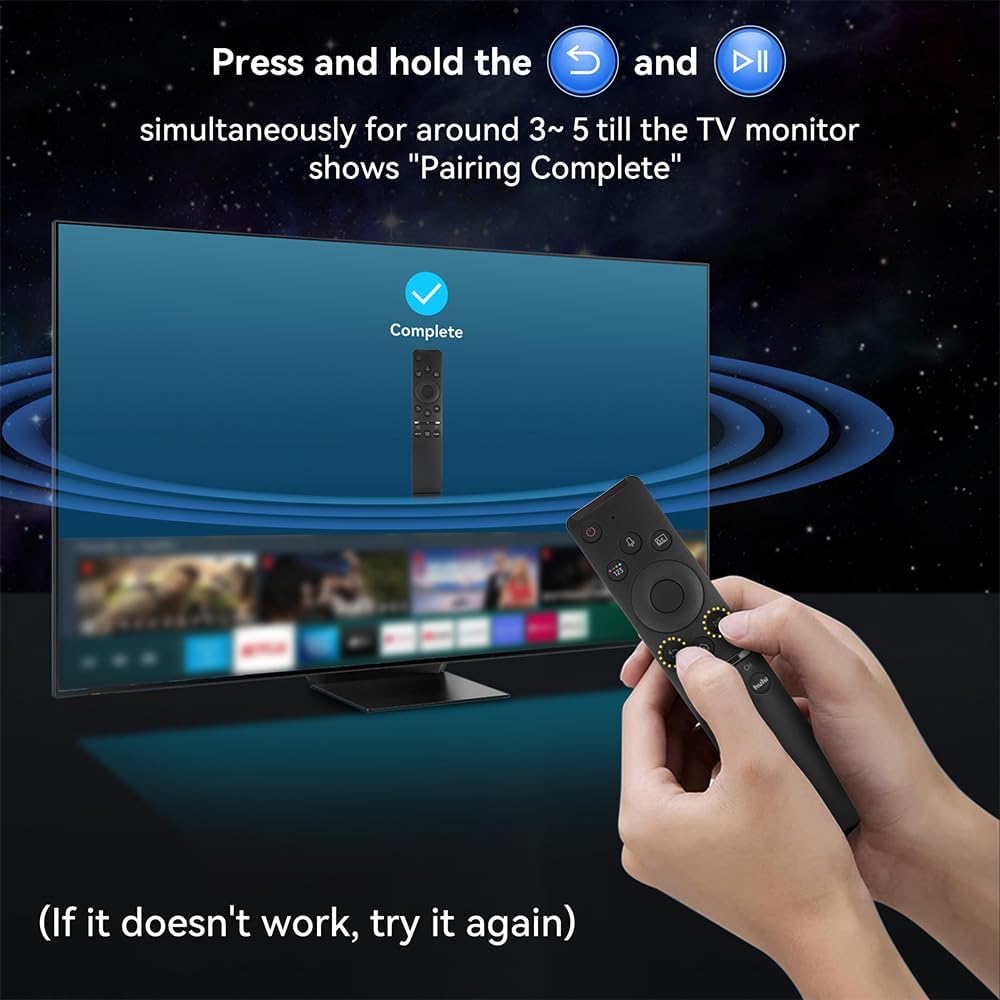 (2 Pcs) Voice Remote for Samsung TV J65730