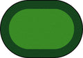 Green Oval Carpet I216267