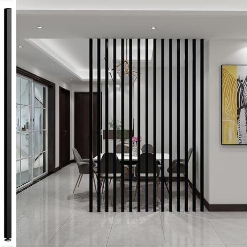 Wooden Slats Room Divider L581890