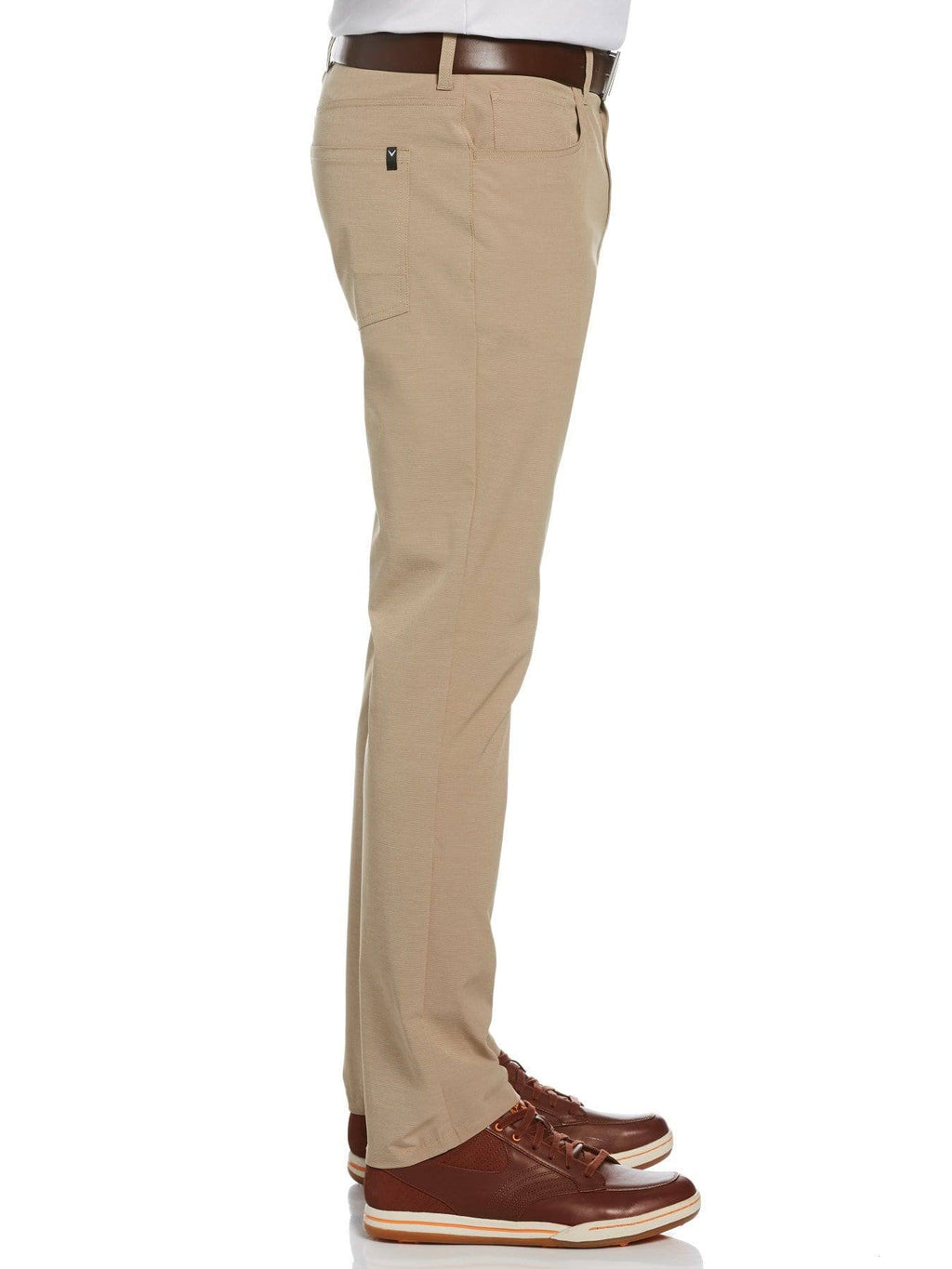 Khaki Heather Beige 5-Pocket Pant K1609