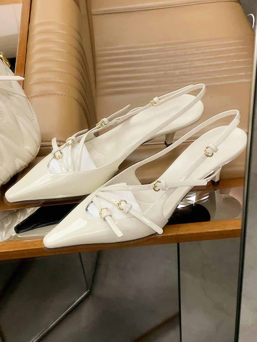 Strapless High Heels Mary Jane Shoes X84860