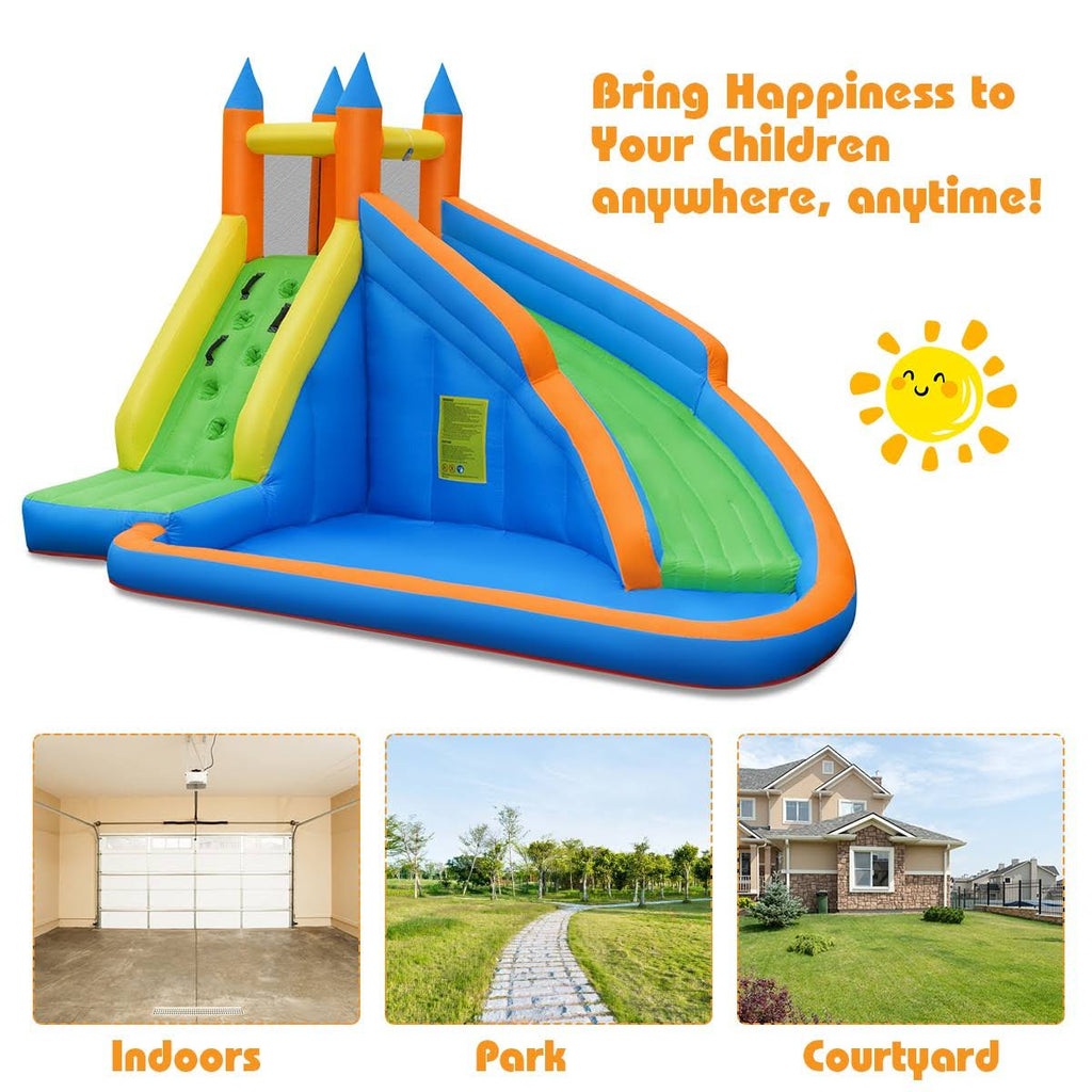 Inflatable Bounce House Water Slide with Blower J834