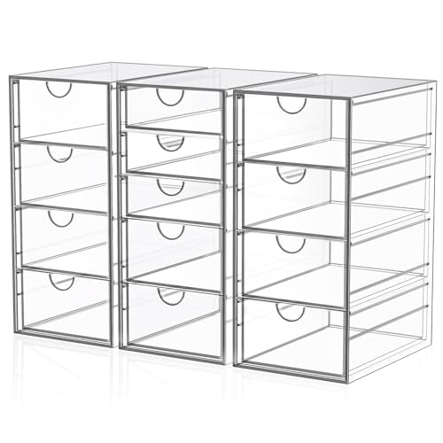 19 Drawer Clear Acrylic Makeup Organizer G79007