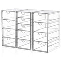 19 Drawer Clear Acrylic Makeup Organizer G79007