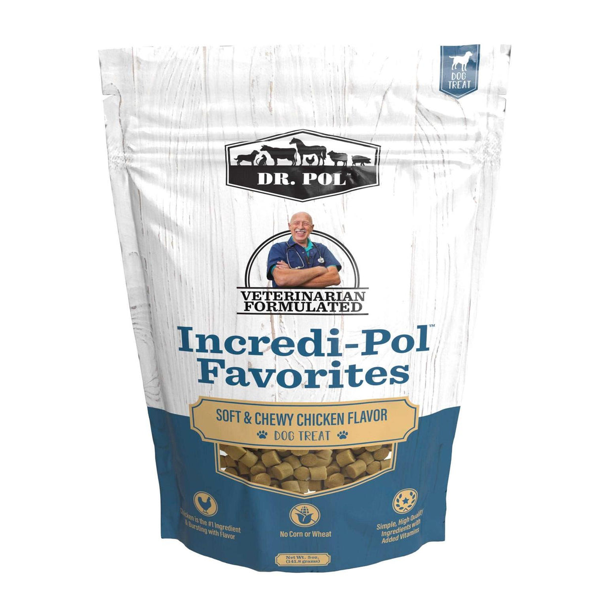 Chicken Flavor Soft and Chewy Dog Treats H762548
