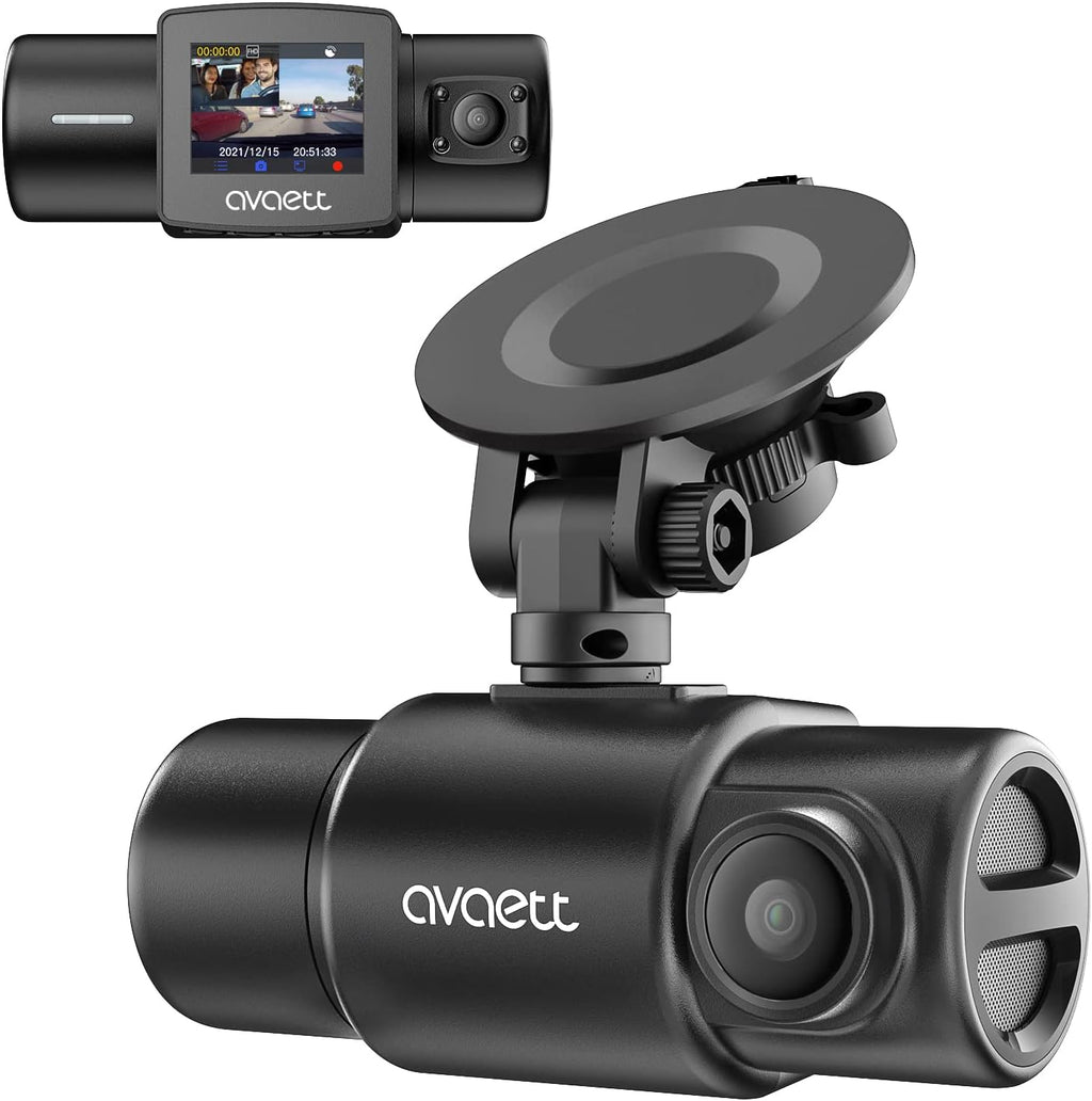 Dual 2.5K Dash Cam with Infrared Night Vision D848