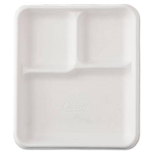 Heavy-Weight Fiber 5-Compartment Café Tray R13004