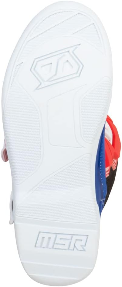 Youth Motocross Boots Red White Blue C577998
