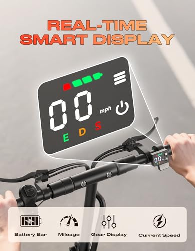 1500W Peak Motor 45 Miles Range 30MPH Top Speed 10" Off Road Tires Dual Suspension Folding Electric Scooter L309085