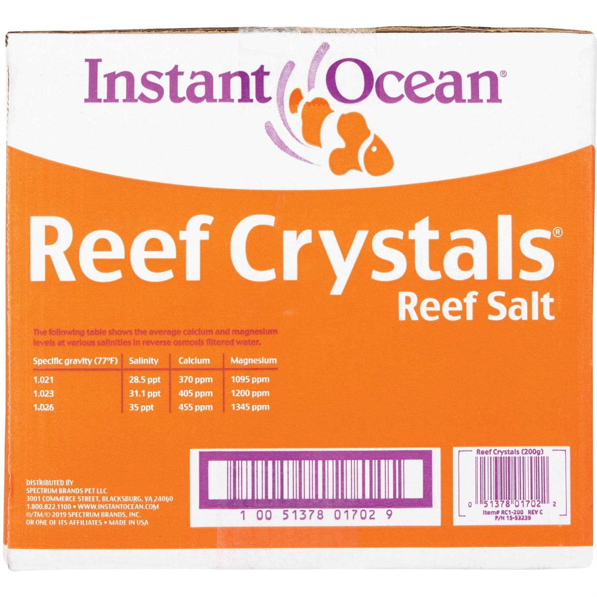 Reef Crystals Reef Salt F694328