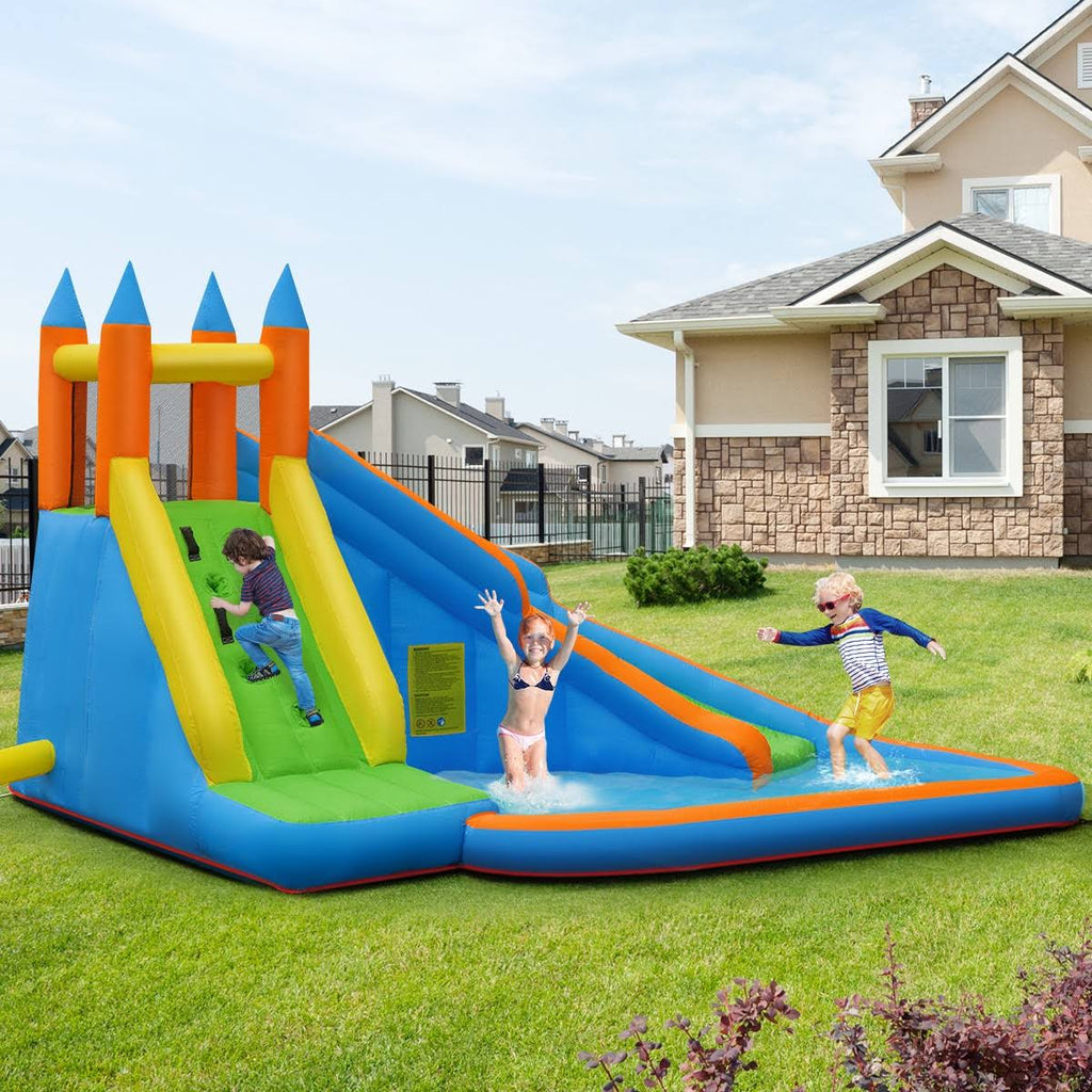 Inflatable Bounce House Water Slide with Blower J834