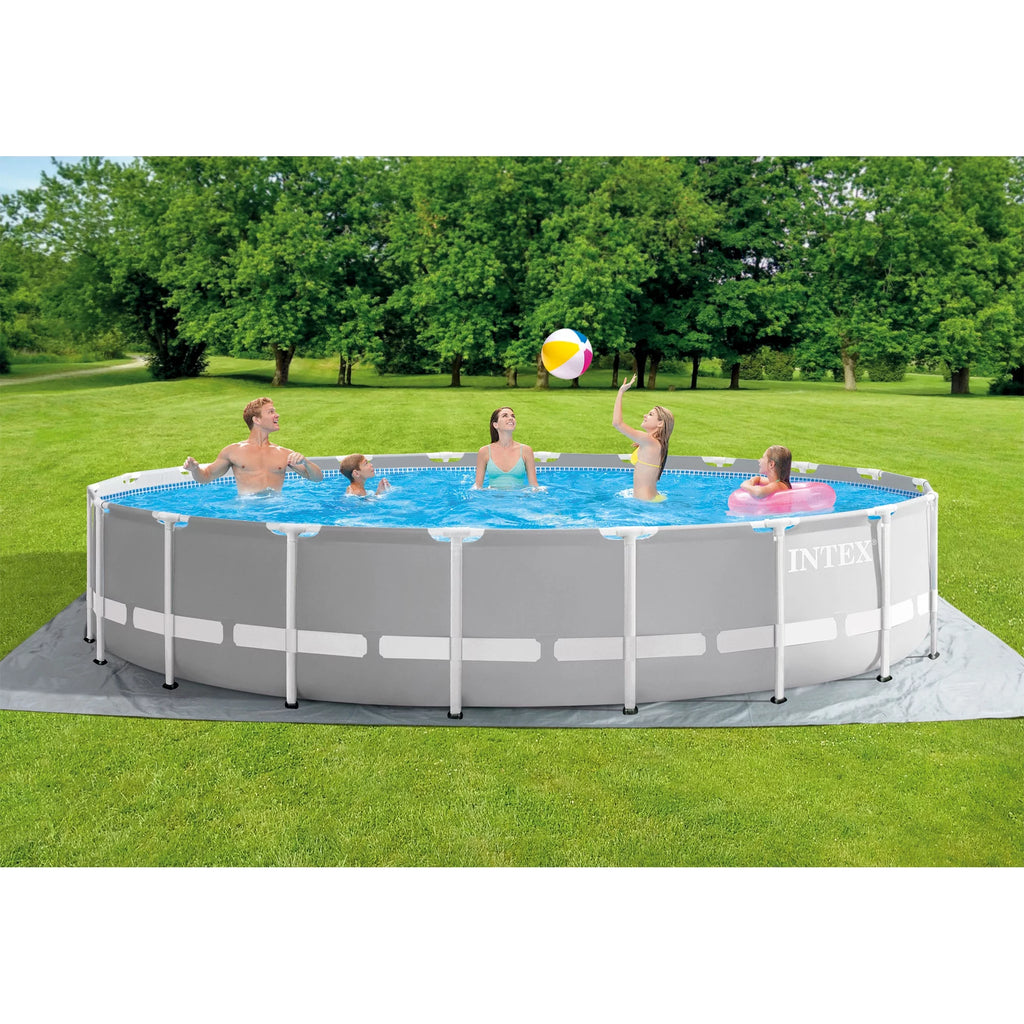 20ft x 52in Above Ground Swimming Pool Set with Filter Pump W45444