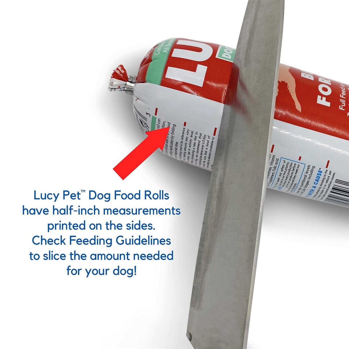 Beef Dog Food Roll V859055