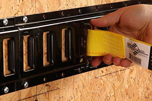 2 x 12 Heavy Duty Yellow Polyester Ratcheting Straps T928