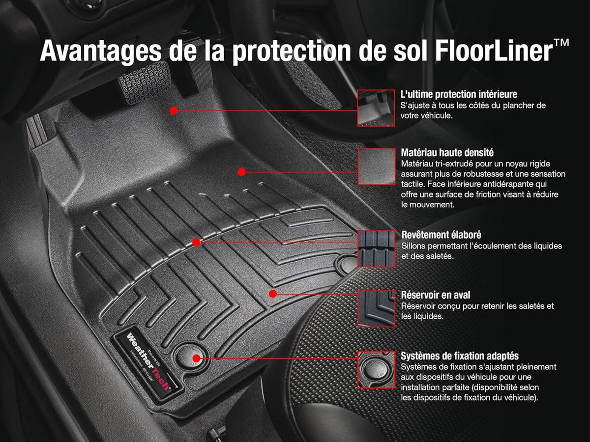 Grey Custom Fit FloorLiner for Toyota Tundra Z324