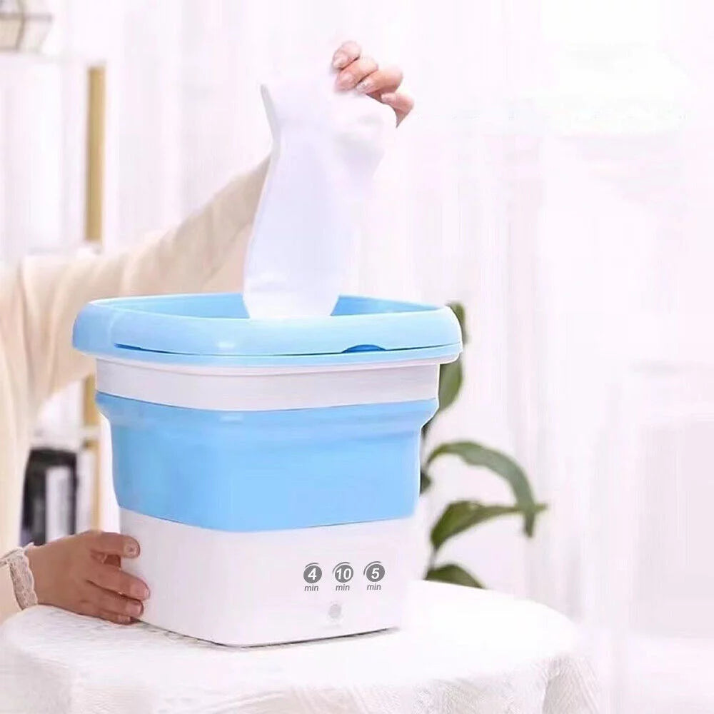 8L Mini Folding Washing Machine X2562