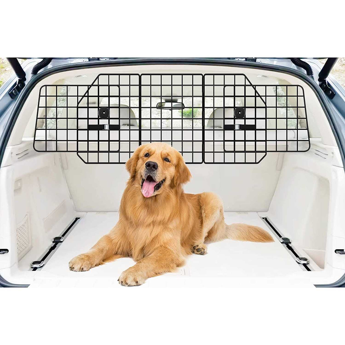 Adjustable Dog Car Barrier for SUVs Cars Trucks X462616