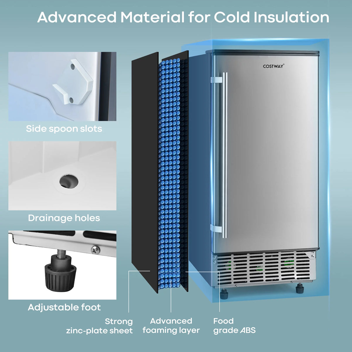 Built-in Ice Maker 80lbs/Day E69987