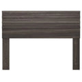 Full size Rustic Grey Wood Headboard Y2020